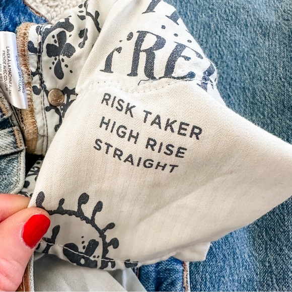 We The Free Light Blue Denim - Picture 4 of 5